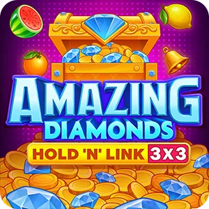 AMAZING DIAMONDS: HOLD 'N' LINK