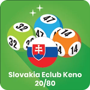 SLOVAKIA ECLUB KENO 20/80