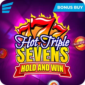 HOT TRIPLE SEVENS HOLD & WIN