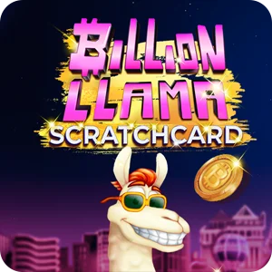 BILLION LLAMA SCRATCHCARD