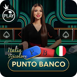 PUNTO BANCO ITALIA TRICOLORE