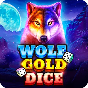GOLD WOLF DICE