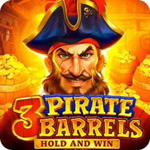 3 PIRATE BARRELS: HOLD AND WIN