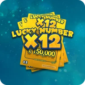 LUCKY NUMBERS X12