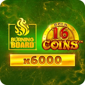 16 COINS GOLD BURNING BOARD