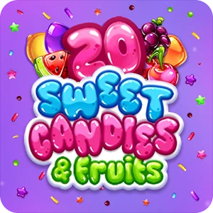 20 SWEET CANDIES & FRUITS